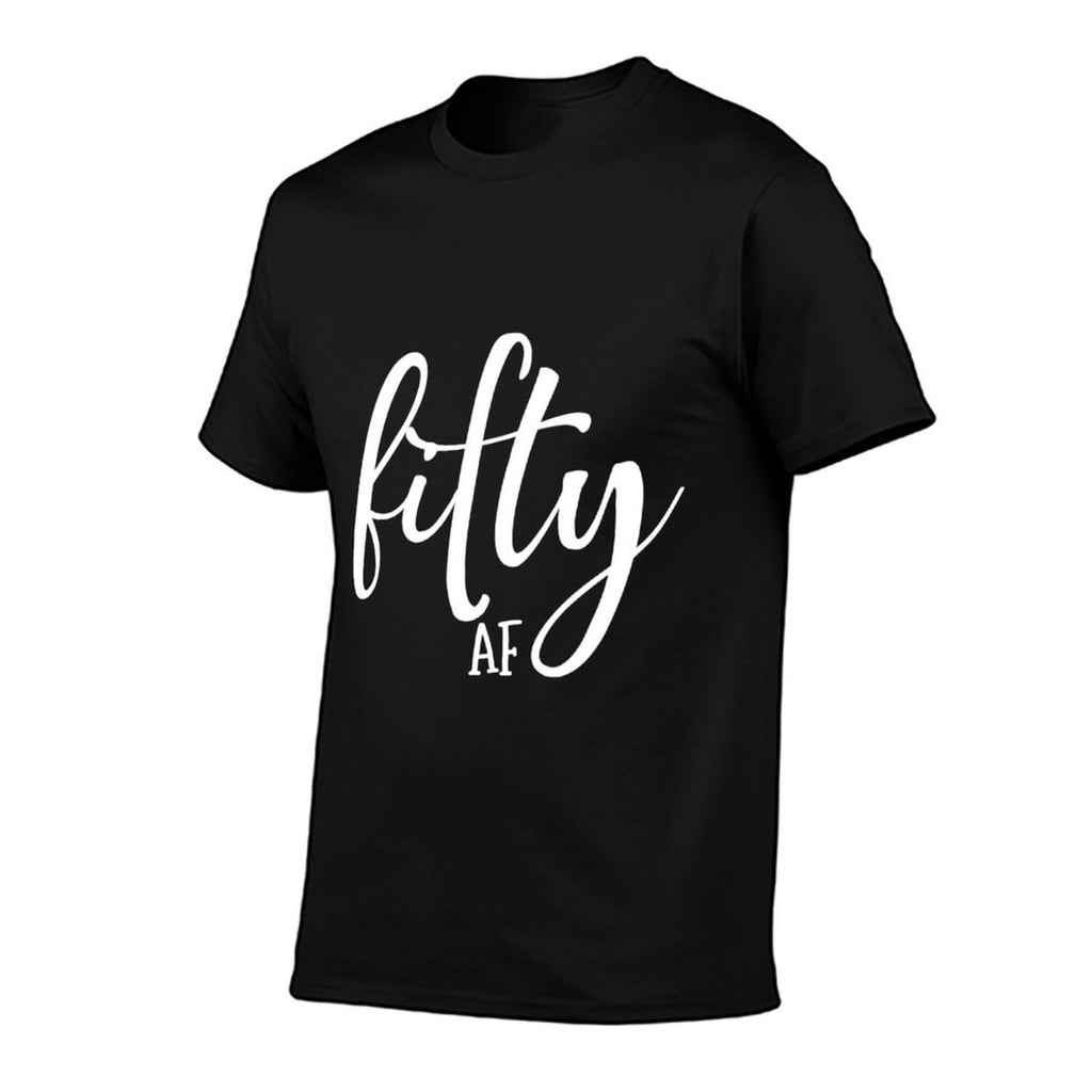50th Birthday Fifty AF  Breathable T-Shirt