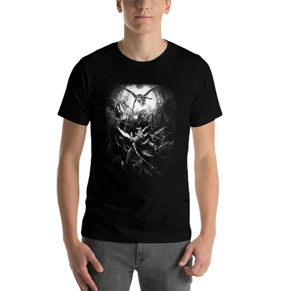 Gustave Dore - Michael Drives All Fallen Angels 1866  Odor-resistant T-Shirt