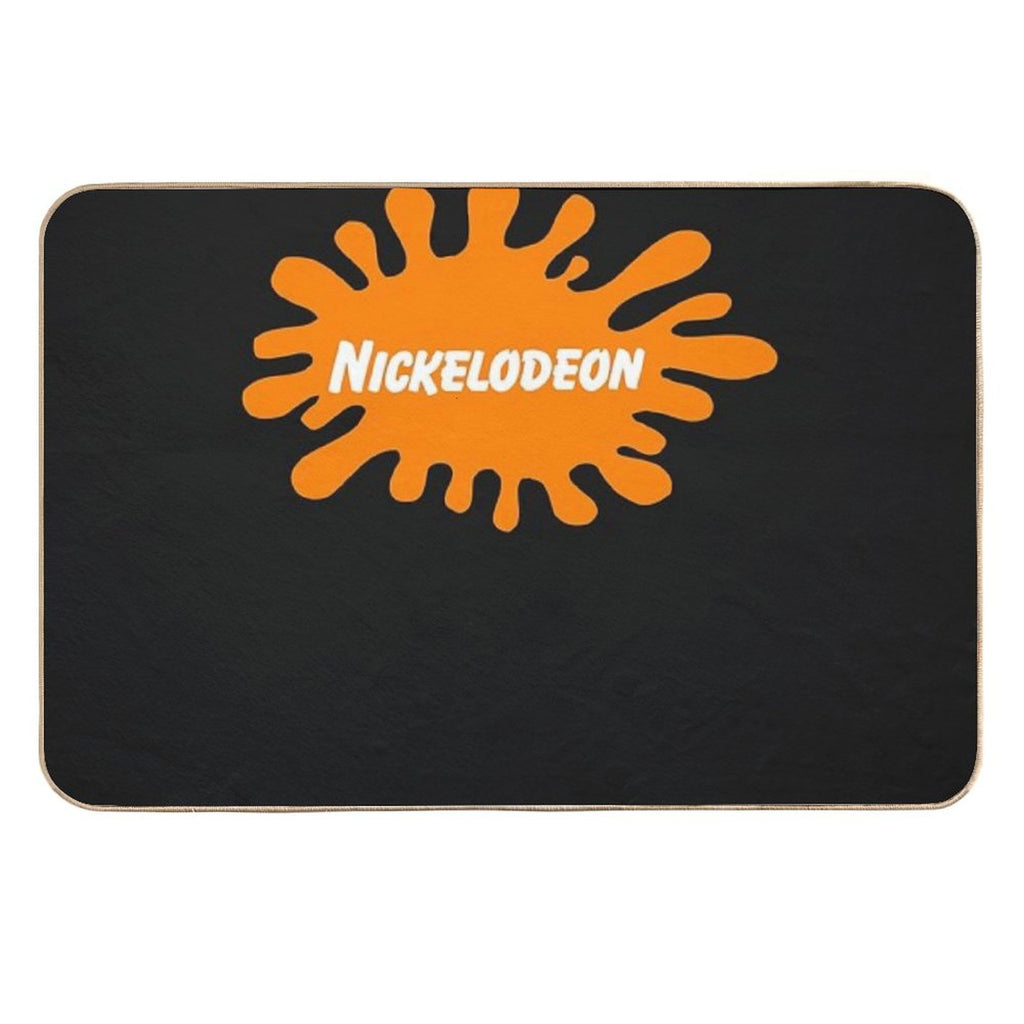 Nickelodeon Logo Classic T Shirt  Repositionable Bath Mat