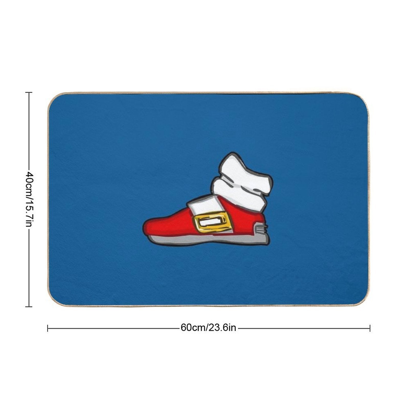SONIC THE HEDGEHOG SHOE  Odorless Bath Mat