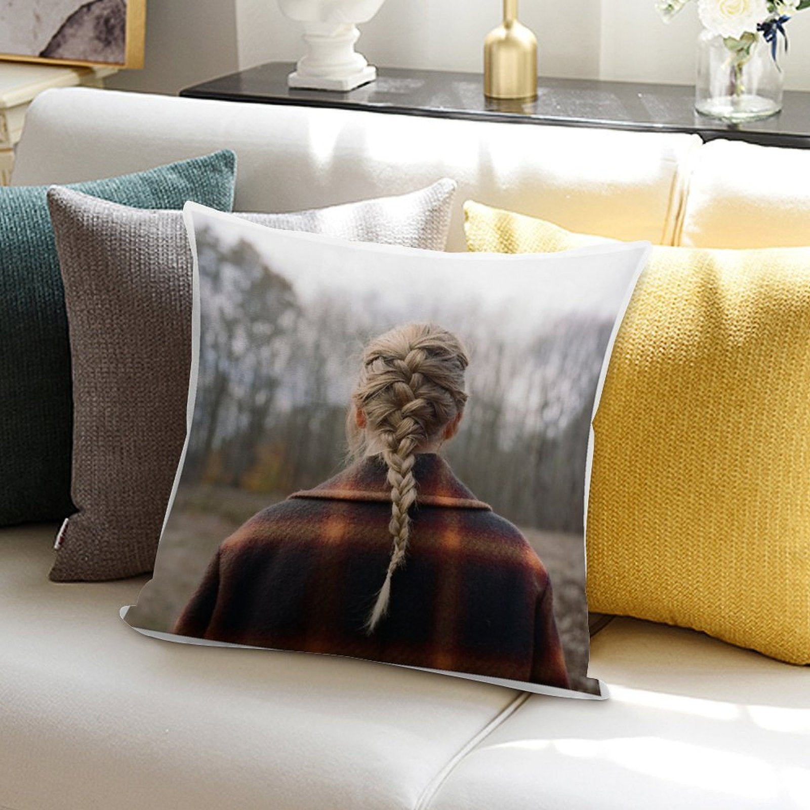 Evermore Soft Durable Construction Throw Pillow