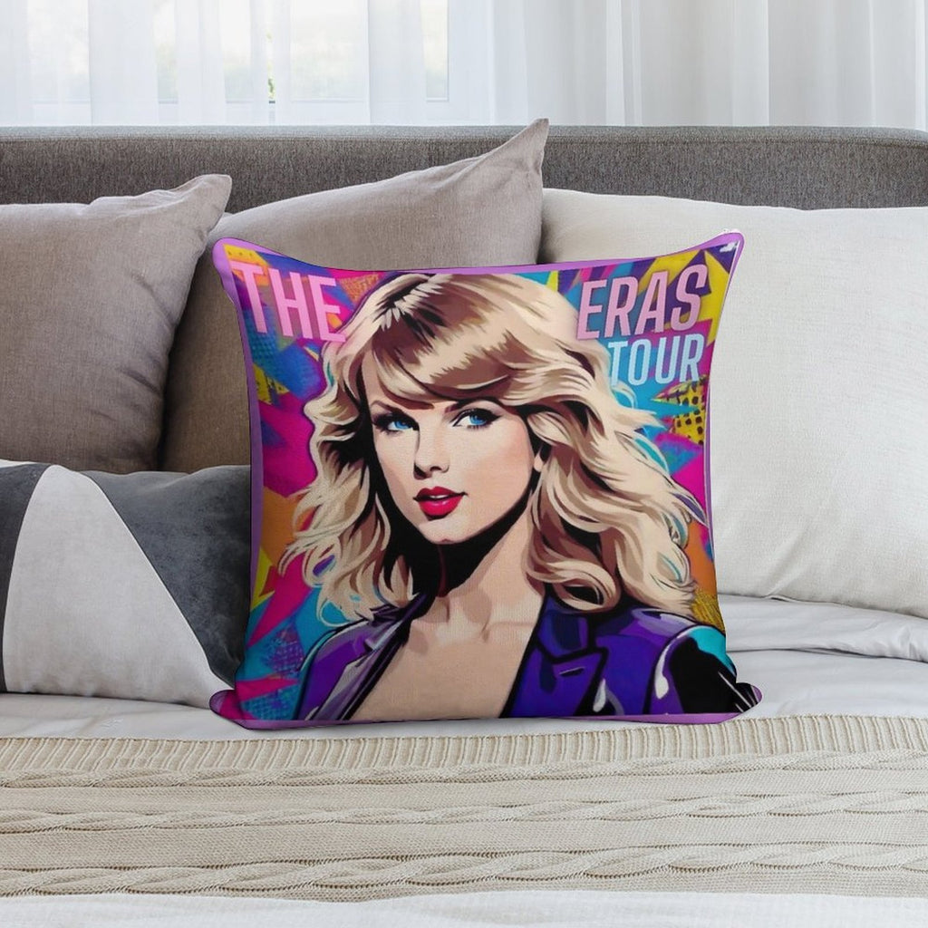 The Eras Tour Soft Skin-Friendly Throw Pillow