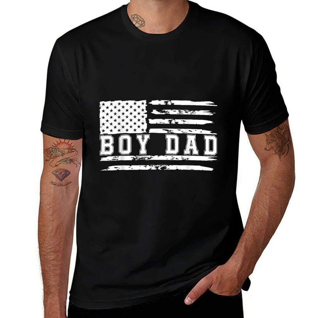 Proud Dad Of Boy Father of Boys For Dad Xmas Fathers Day  Classic T-Shirt