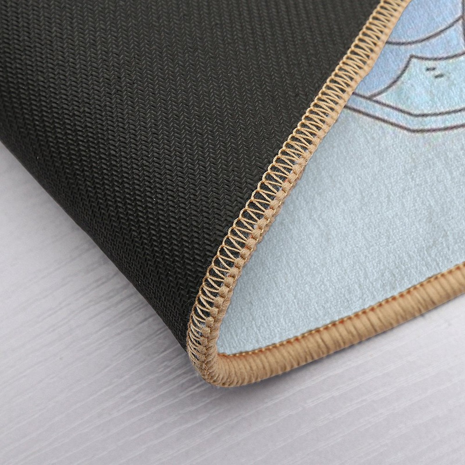 Bubu The Guinea Pig, A Jar of Adventure  Fade-Resistant Bath Mat