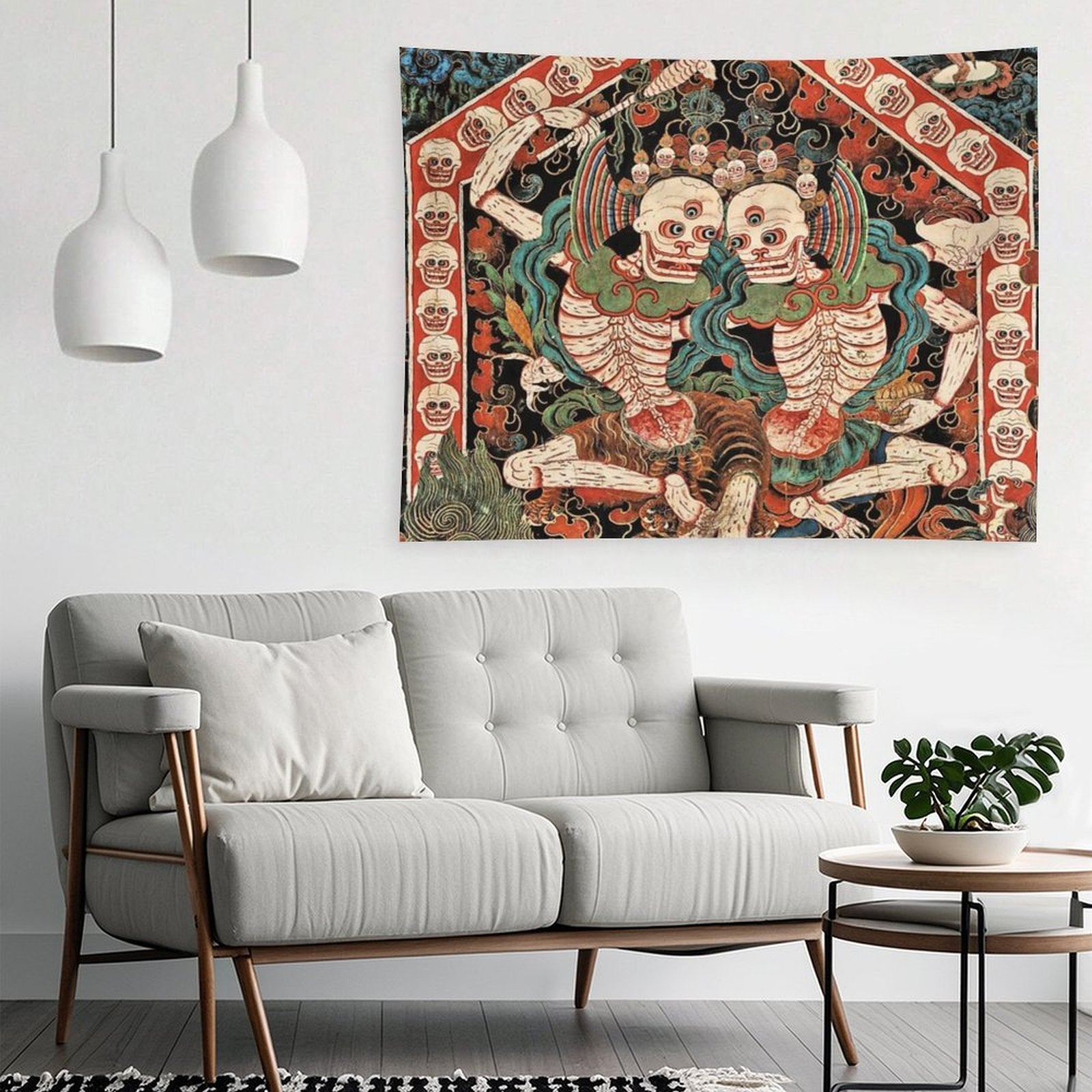 Citipati Thangka Tapestry