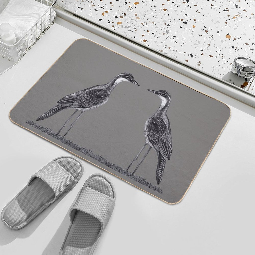 Bush Stone-Curlew Durable Bath Mat