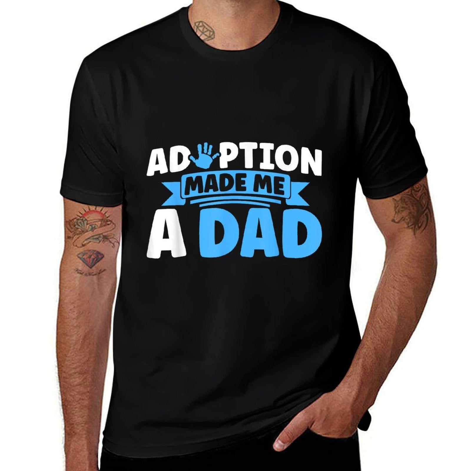 Adopt Gotcha Day Adoption Made Me A Dad Adoption Day  Soft T-Shirt