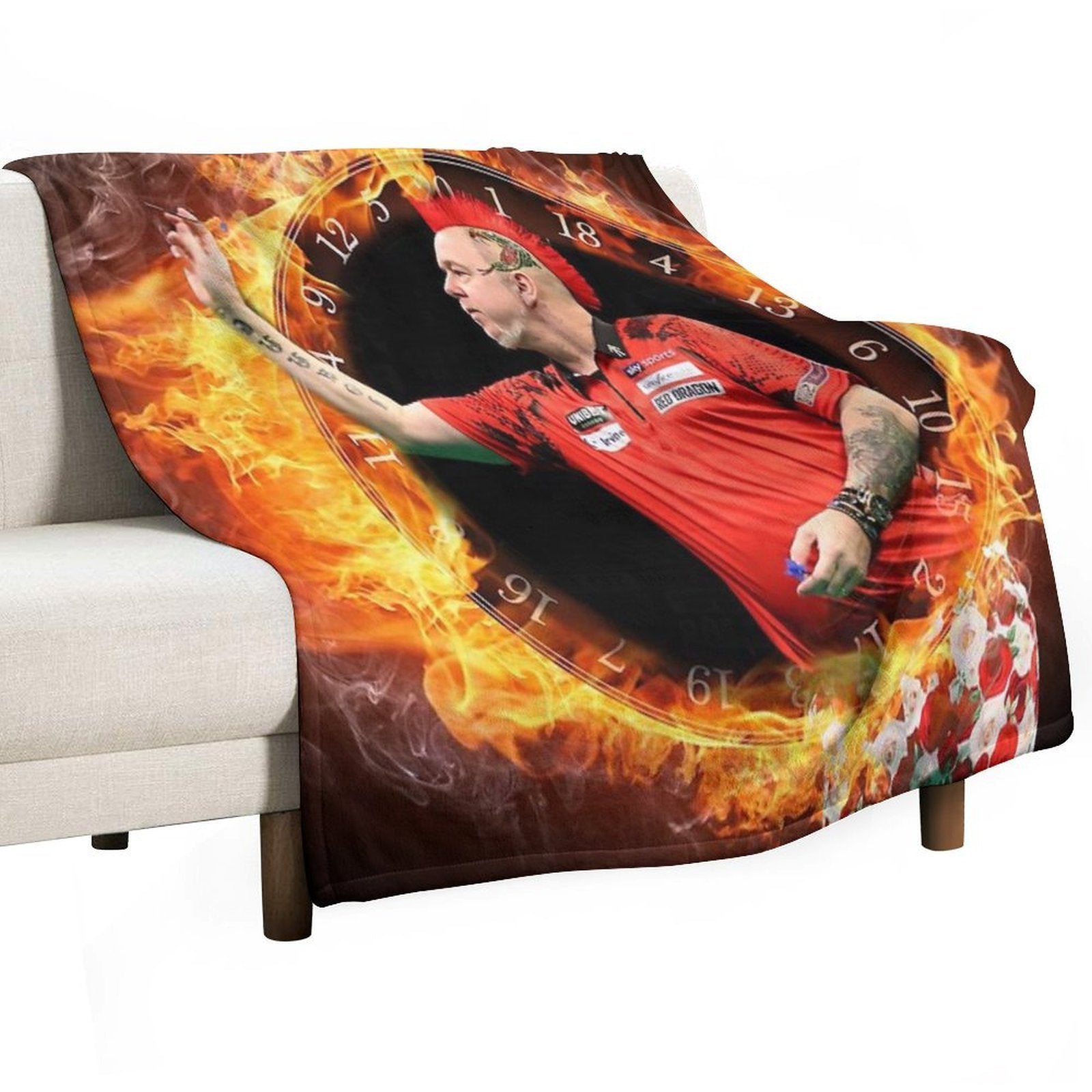 Peter Wright Anti-pilling Throw Blanket