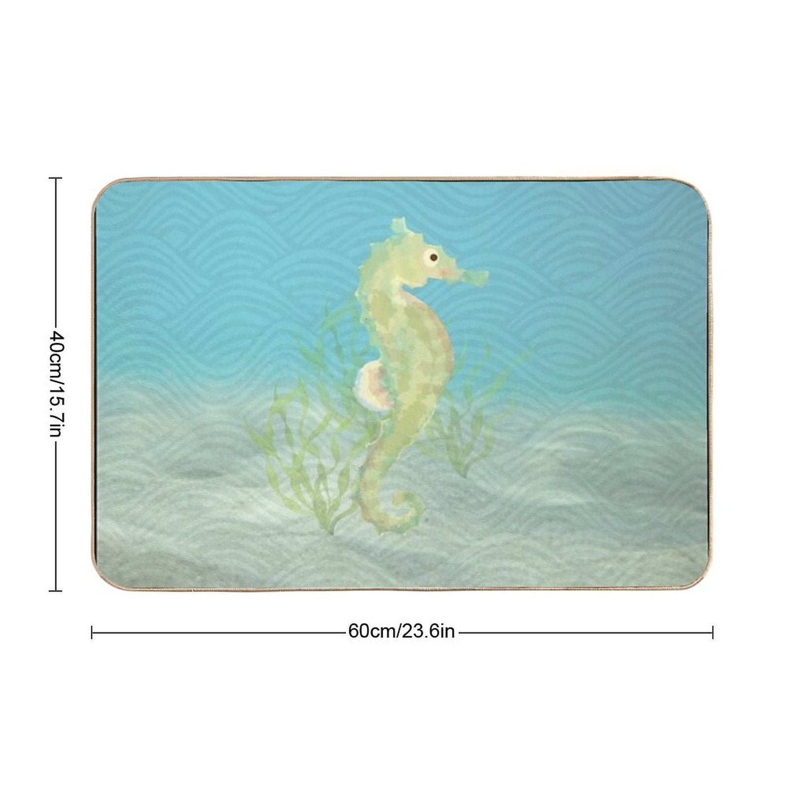Seahorse Durable Bath Mat