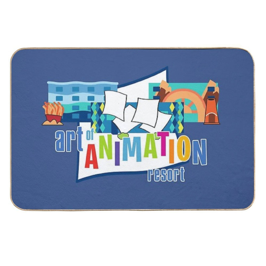 Art of Animation Resort  Absorbent Bath Mat