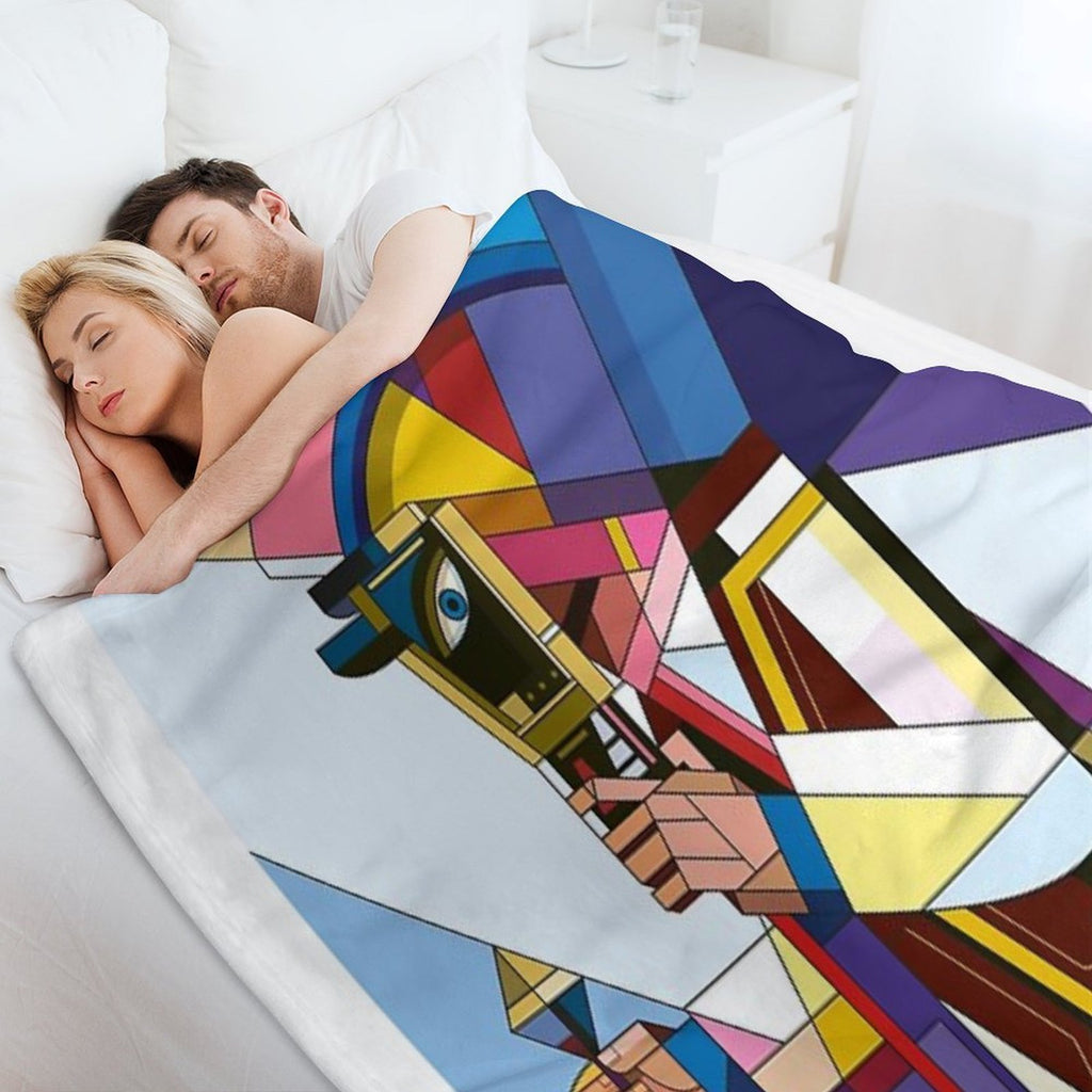 The Dance of The Güegüense Or Macho Mouse Versatility Throw Blanket