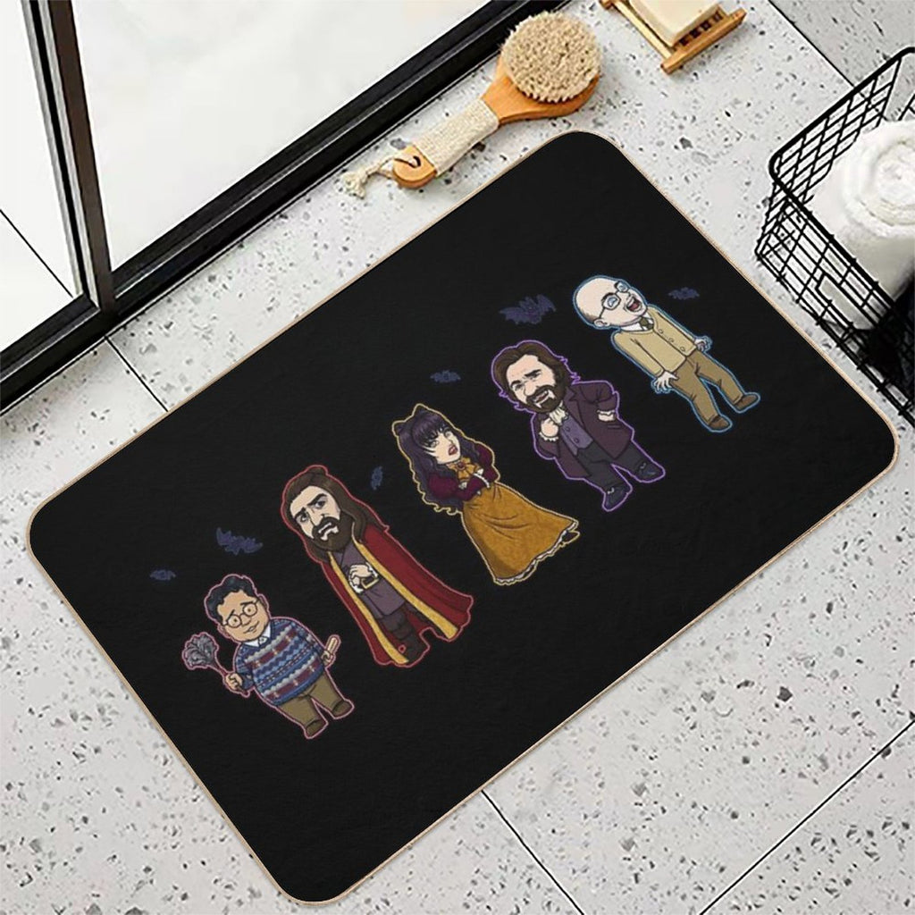 Lil What We Do in The Shadows Gang  Absorbent Bath Mat