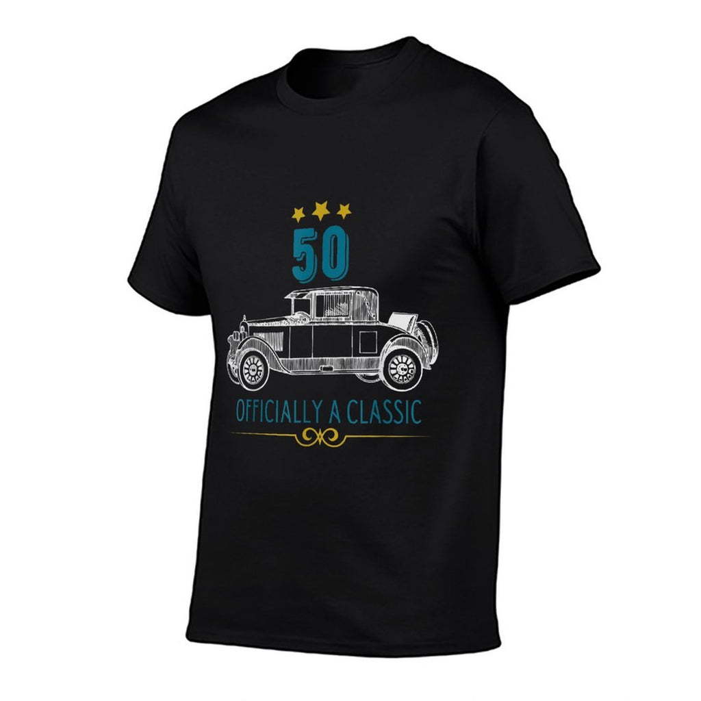 Mens 50th Birthday  Polyester Blend T-Shirt