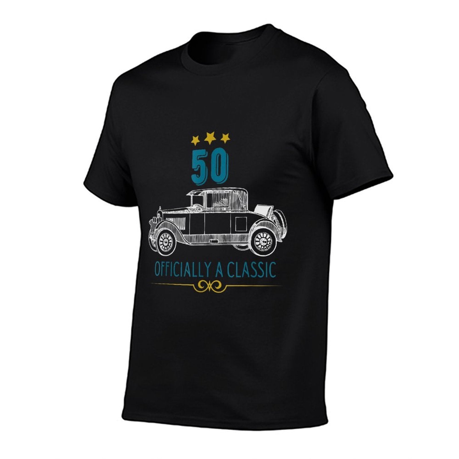 Mens 50th Birthday  Polyester Blend T-Shirt