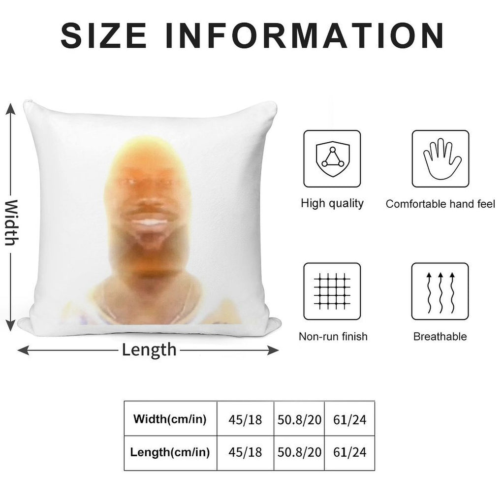 You Are My Sunshine LeBron James Meme Soft High-Density Material Throw Pillow
