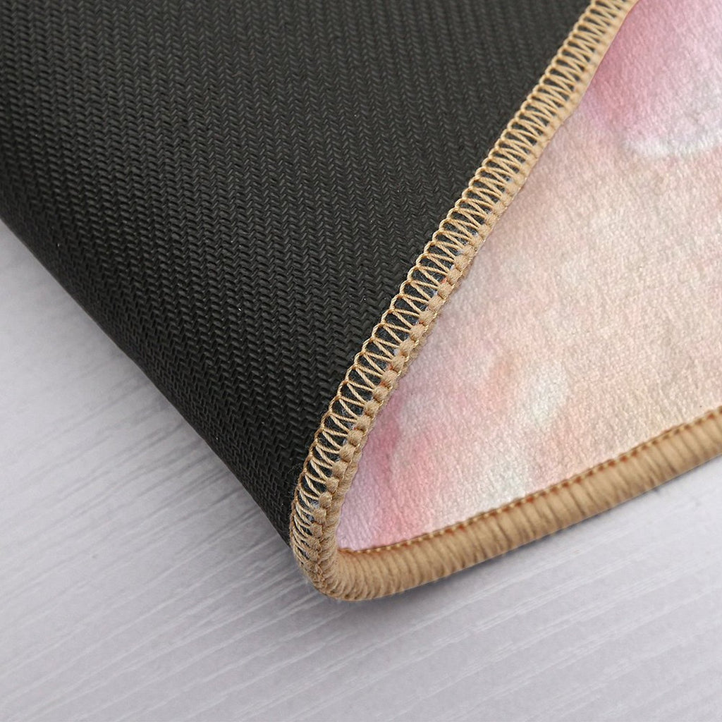 Bubbles. A Soft Background with A Pastel-colored Gradient. Fashion Color Trends. Soft Focus.  Rapid-Drying Bath Mat
