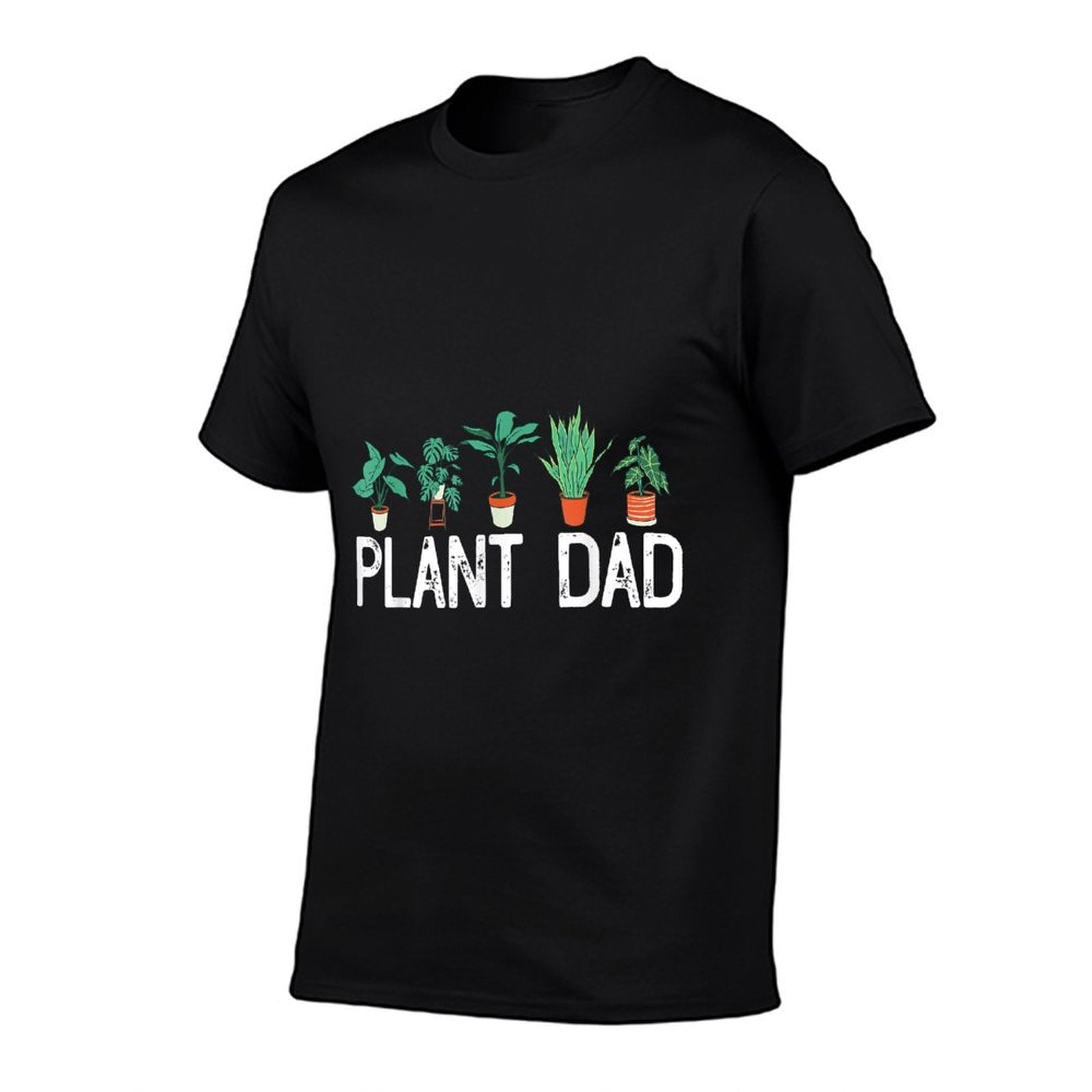 Plant Dad Potted Plant Lover Mens Gardening Plant Guy  Versatile T-Shirt