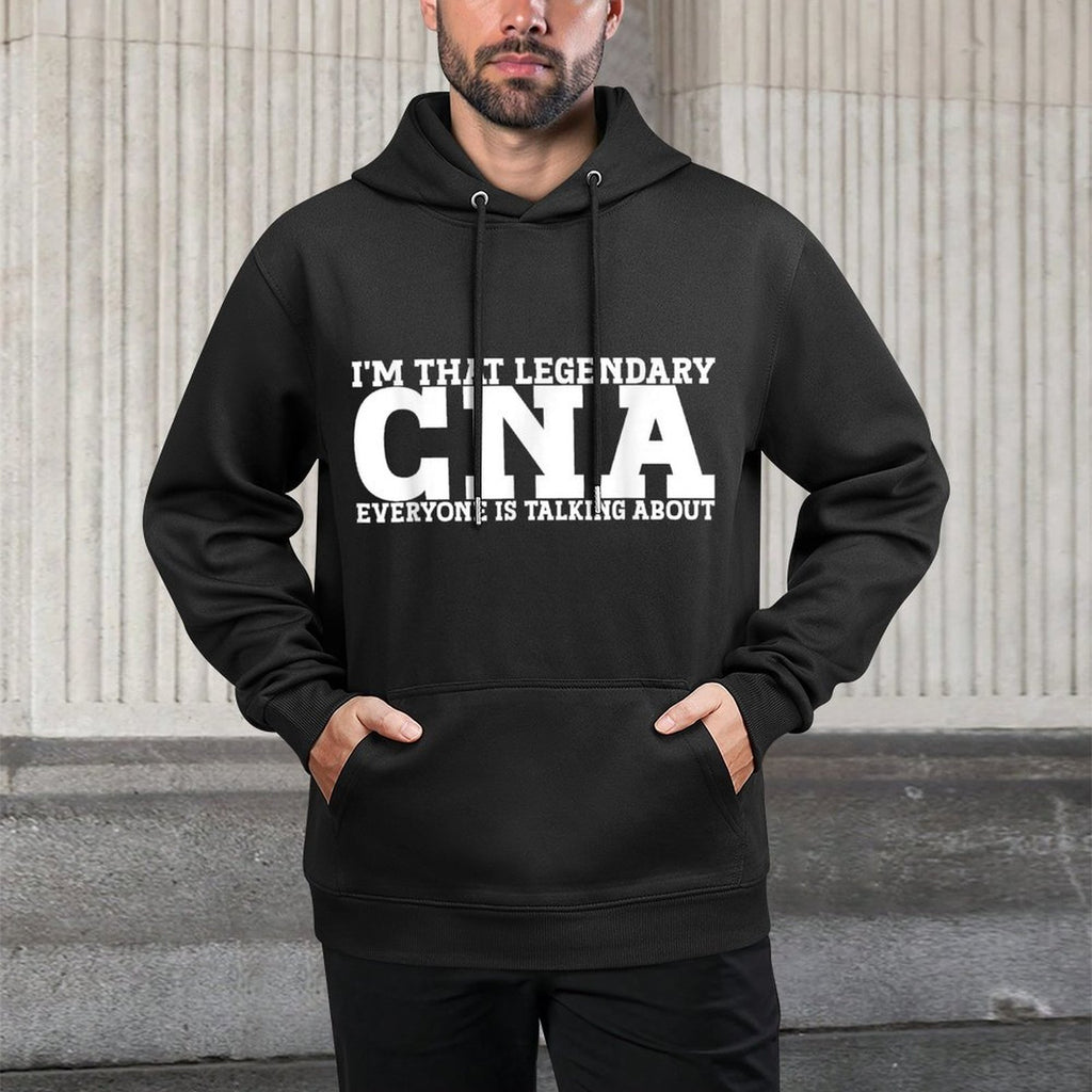 CNA Job Title Employee Funny Worker Profession CNA Easy Care Hoodie