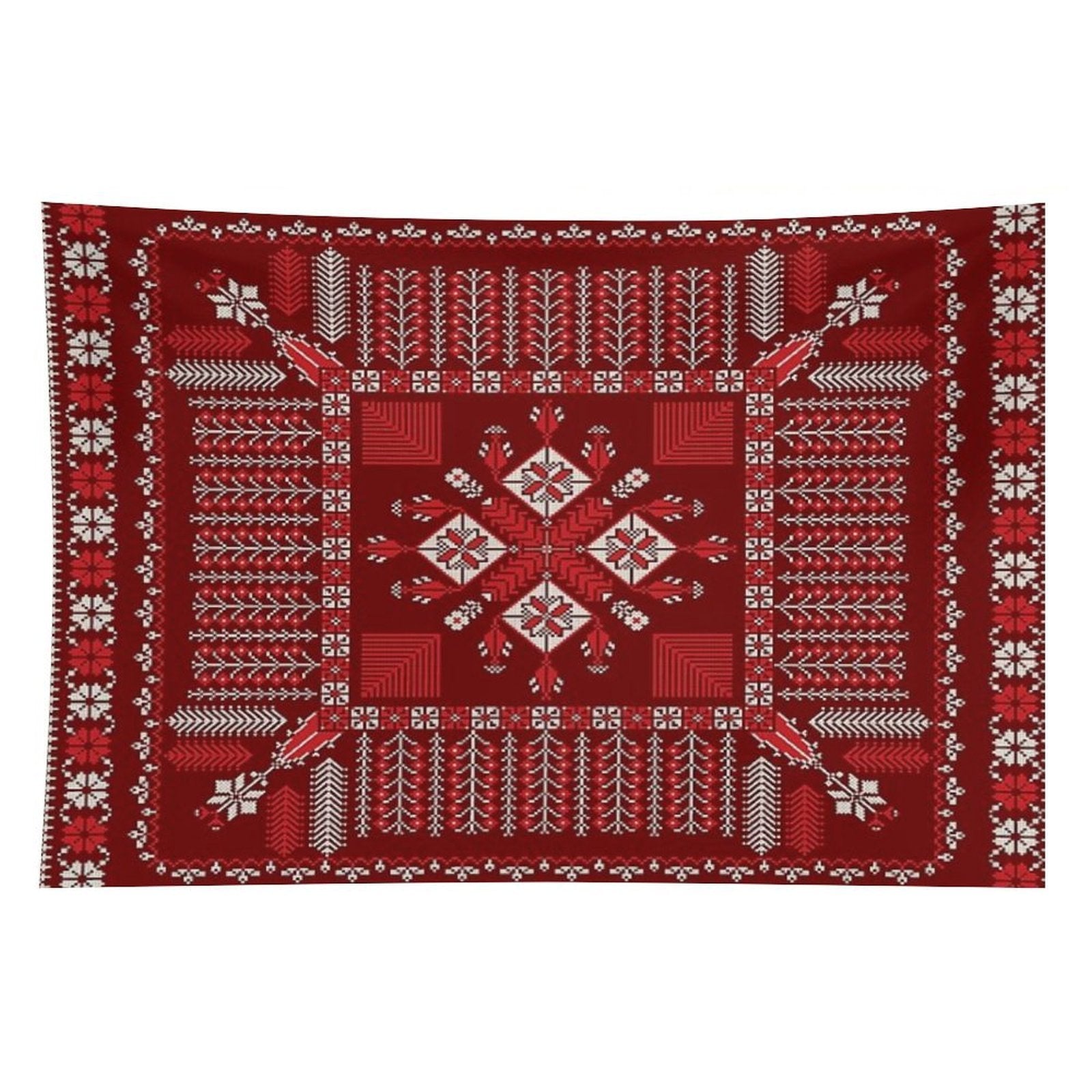 Tatreez Pattern Tapestry