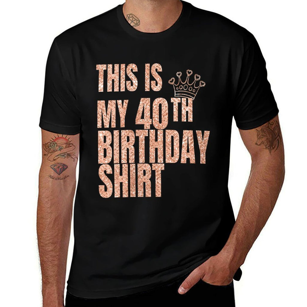 Womens 40th Birthday Gifts for Women Funny 40 Birthday  Stretchy T-Shirt