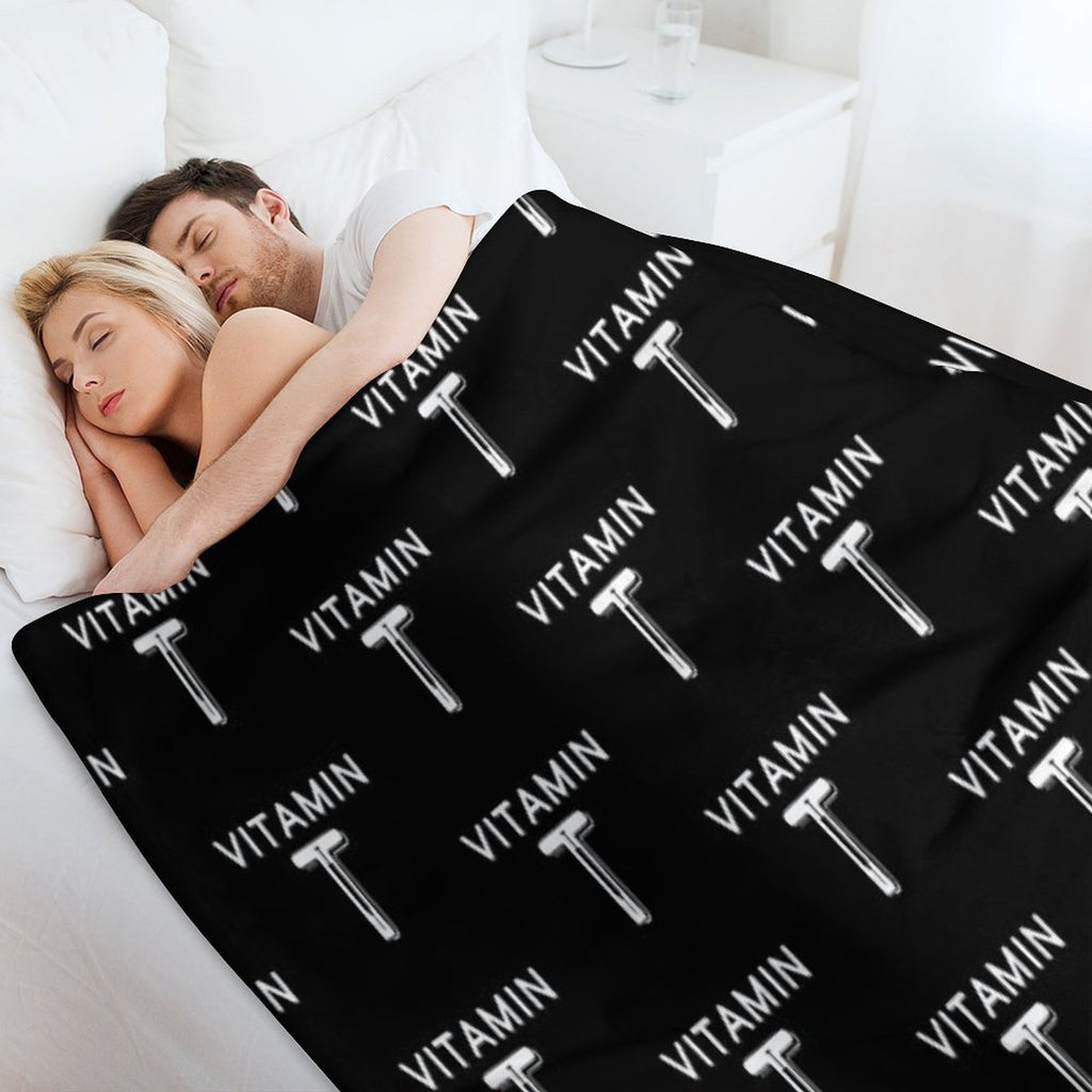 Trans Vitamin T Shrink-resistant Throw Blanket