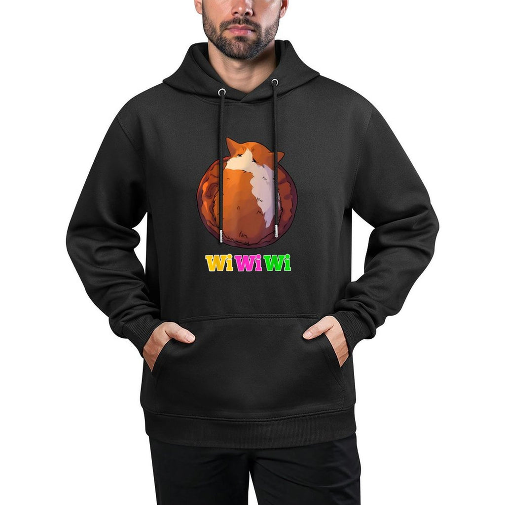 Wiwiwi Cat Funny Cute Cat Meme Cat Lovers Men Women Kids All-Day Comfort Hoodie