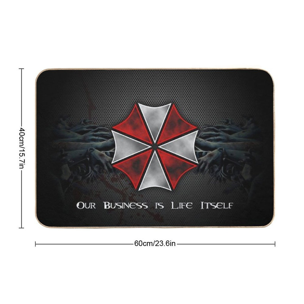Resident Evil  Repositionable Bath Mat