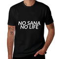 No Sana No Life  Heathered Texture T-Shirt
