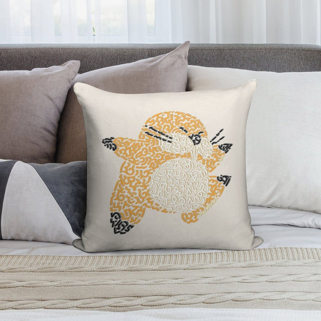 Monty Mole Soft Easy Maintenance Throw Pillow