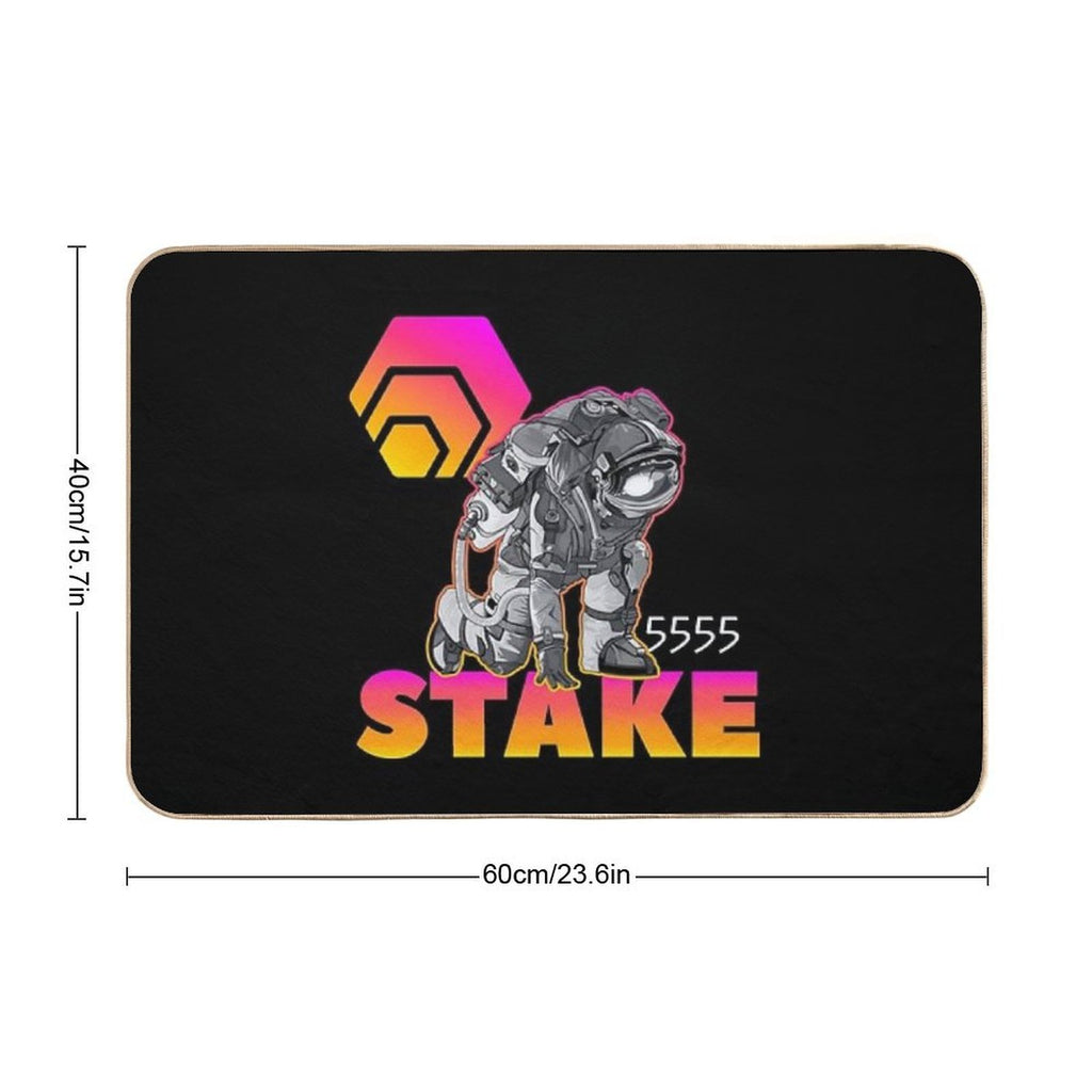 HEX Stake 5555  High-Traffic Bath Mat