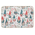 Floral Gnomes  Versatile Bath Mat