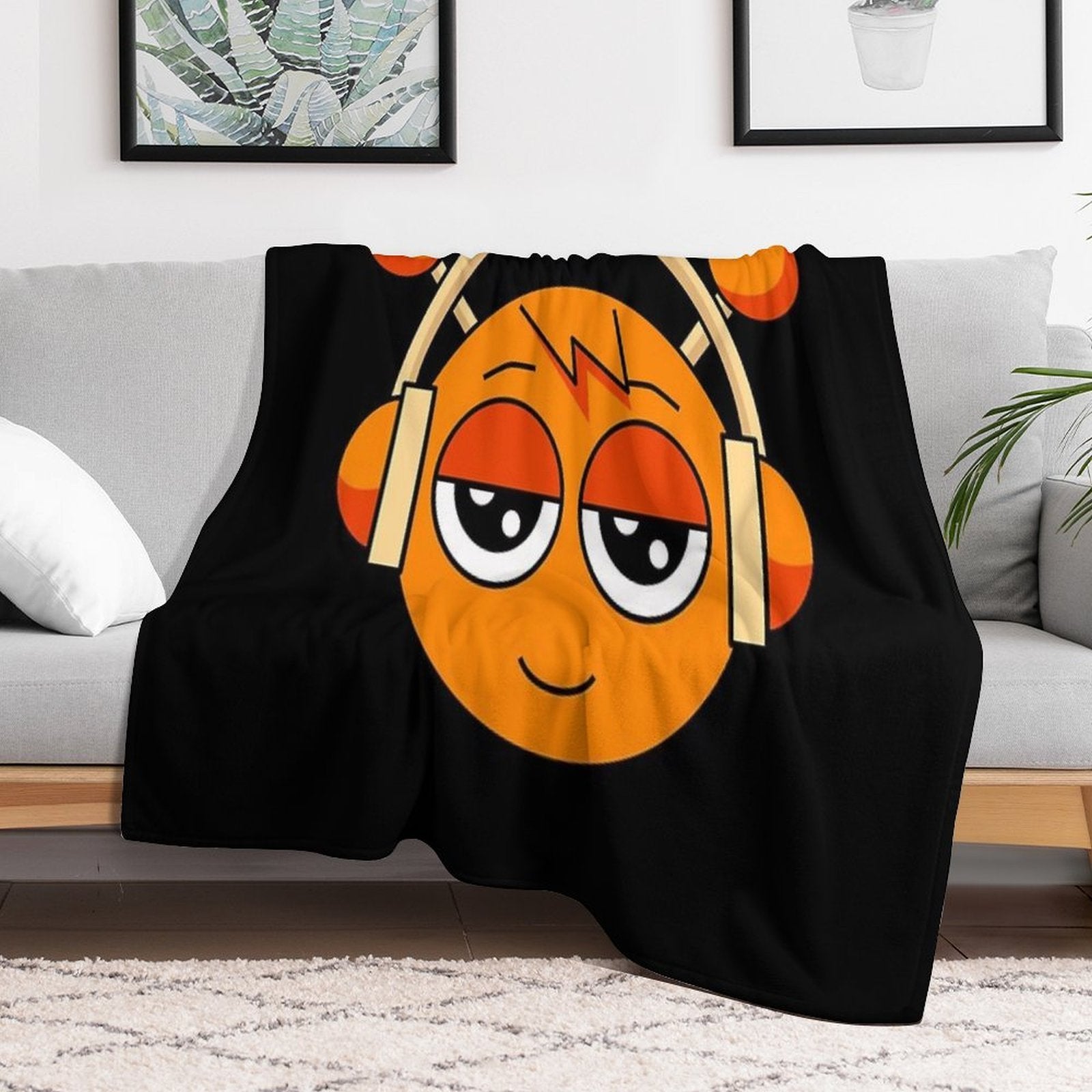 Sprunki Oren Lightweight Throw Blanket