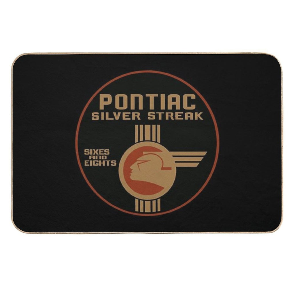 Pontiac Silver Streak 6's & 8's  Repositionable Bath Mat