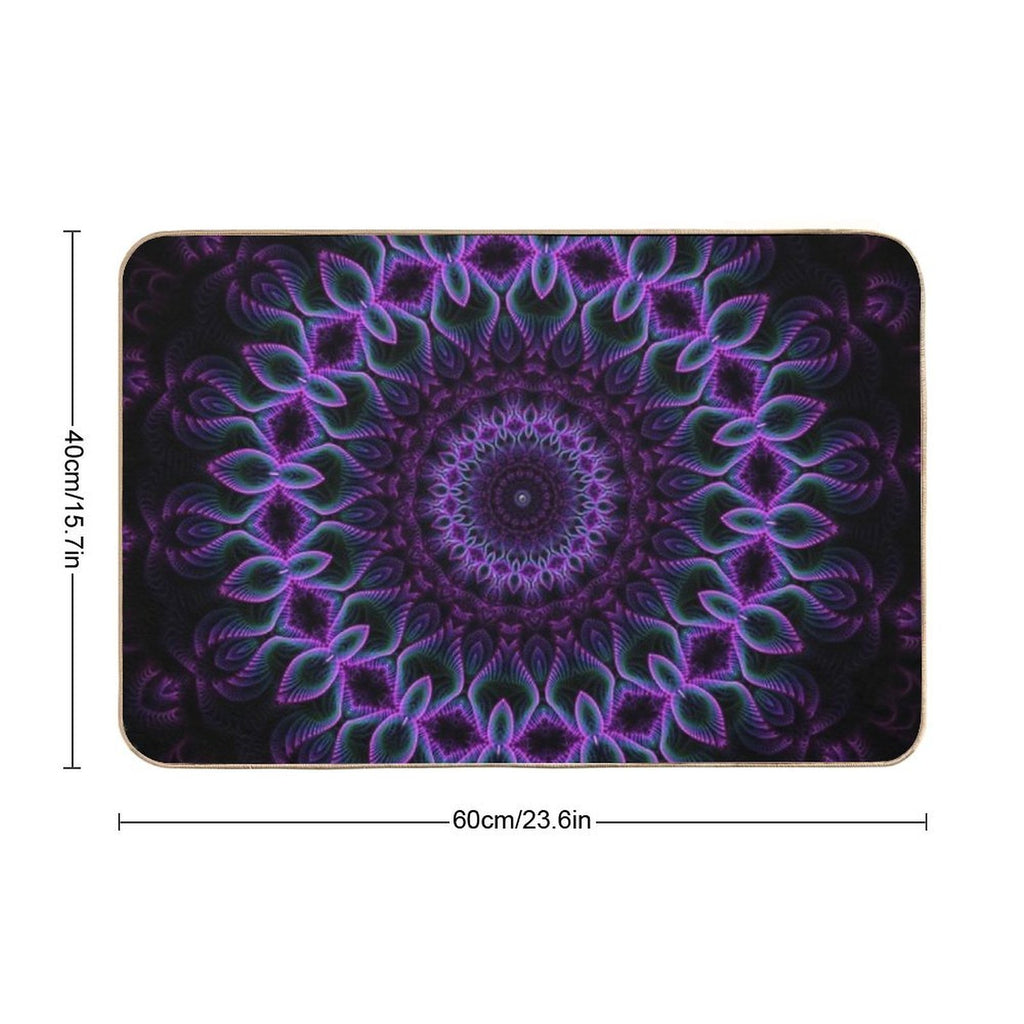 Silence In An Infinite Moment  Eco-Friendly Bath Mat