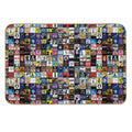 Broadway Musical Theatre Logos - Hand Drawn  Repositionable Bath Mat