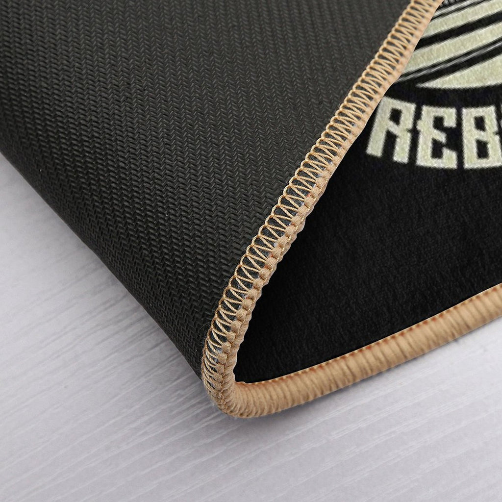 Rockabilly Retro 1950s 60s 70s Vintage Hotrod Classic Rock And Roll  Fade-Resistant Bath Mat