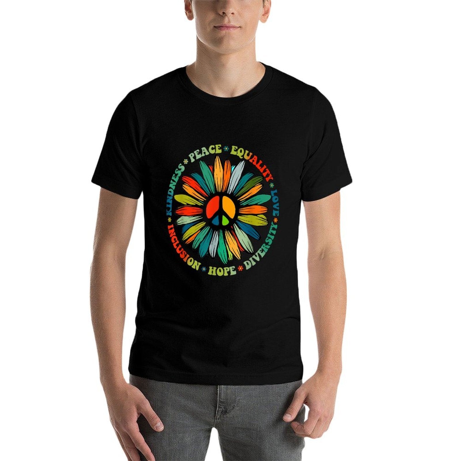 Kindness Peace Equality Love Hope Diversity Human Rights  Classic T-Shirt