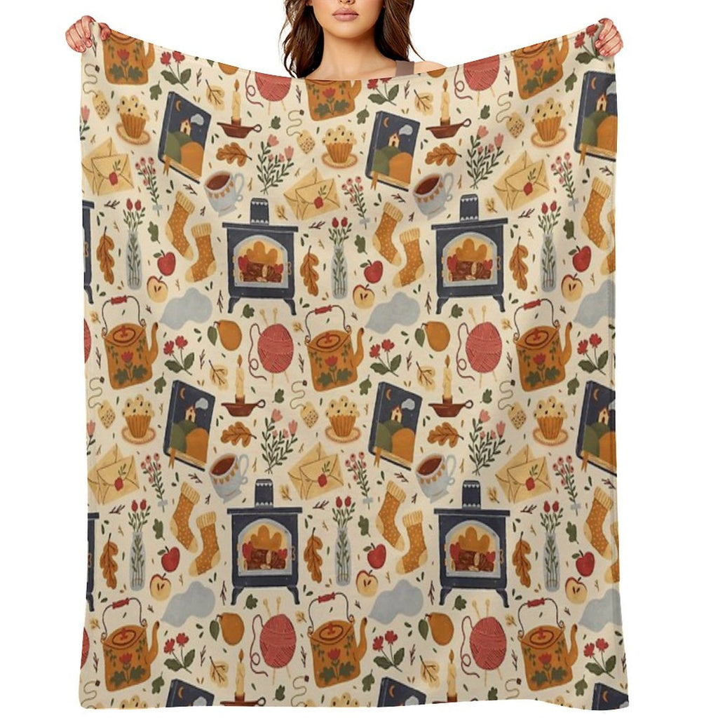 Stay Cozy Velvety-soft Throw Blanket