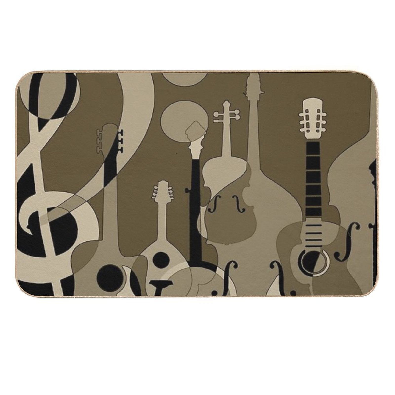 Music Lover  Long-Lasting Bath Mat