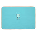 Cute, Handdrawn BMO  Stain-Proof Bath Mat