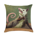 Amateur Opossum Actress Soft Fade-Resistant Throw Pillow
