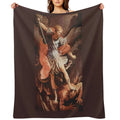 St Michael The Archangel (San Miguel Arcangel ) Guido Reni Sustainable Throw Blanket