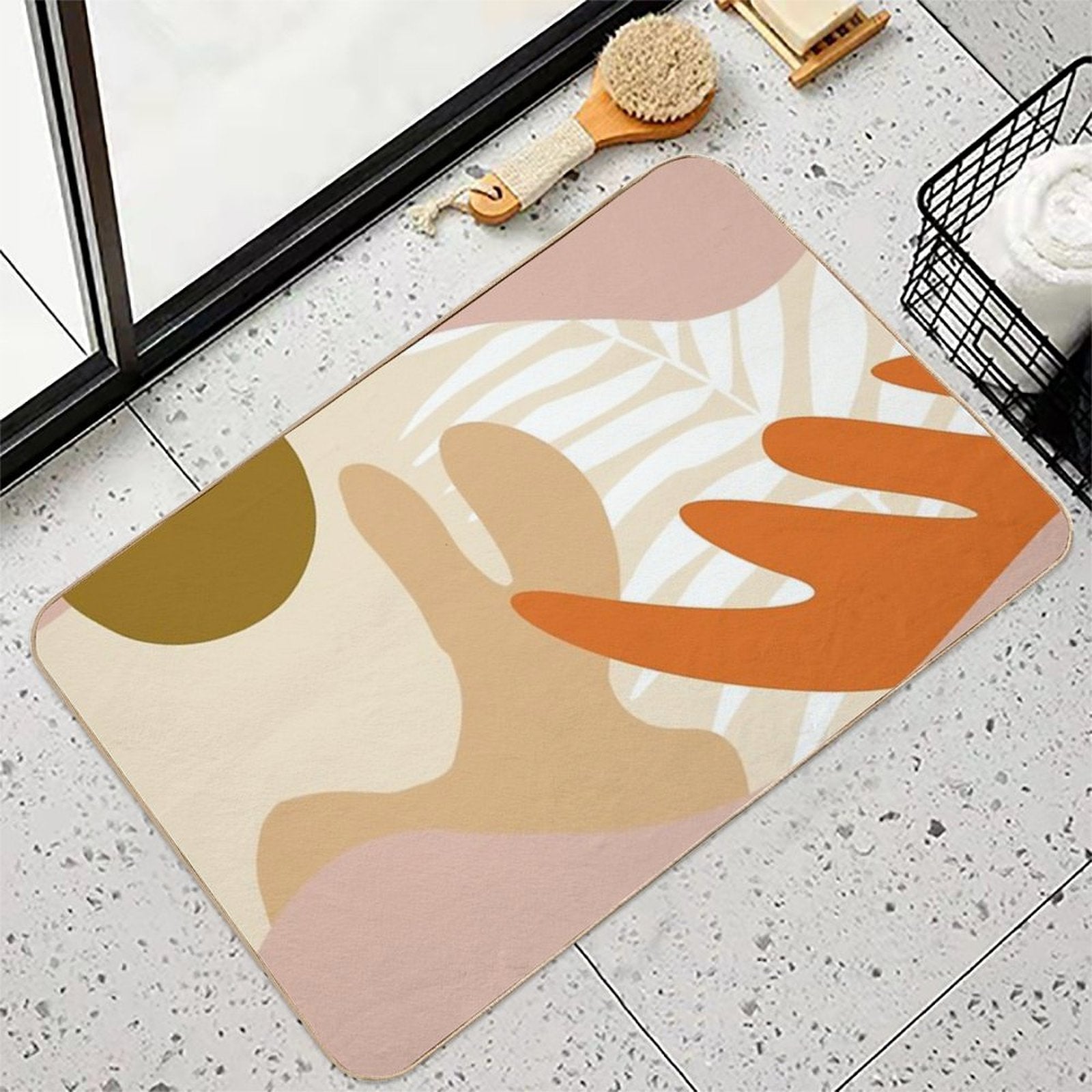 Beautiful View #minimalism #digitalart  Slip-Resistant Bath Mat