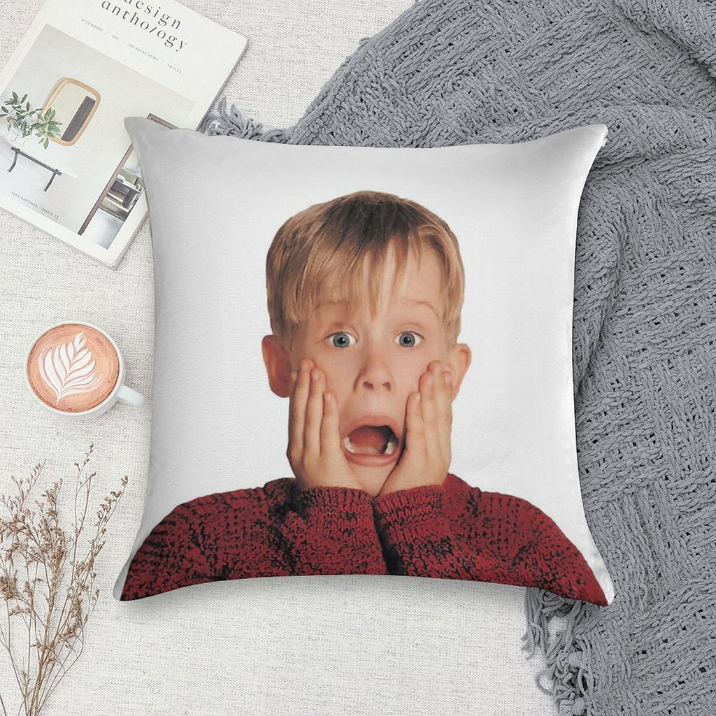 Home Alone Soft Durable Construction Throw Pillow