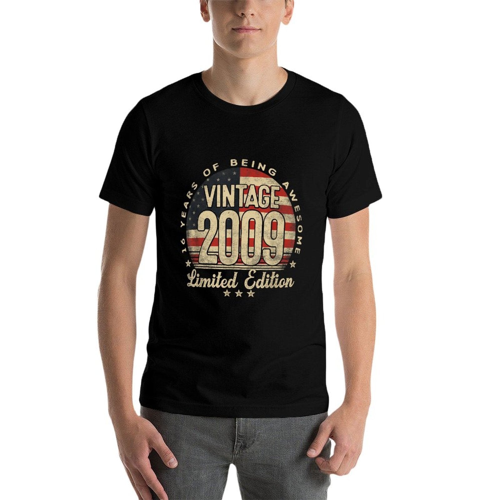 Vintage 2009 Limited Edition 16-Year-Old Gifts USA  Soft T-Shirt
