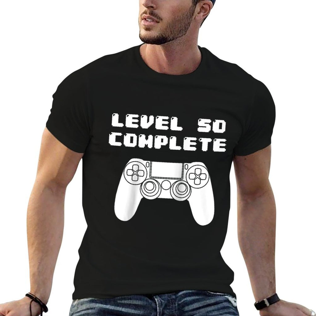 50th Birthday - 50 Years Old Video Gaming, Bday Raglan Baseball  Quick-drying T-Shirt