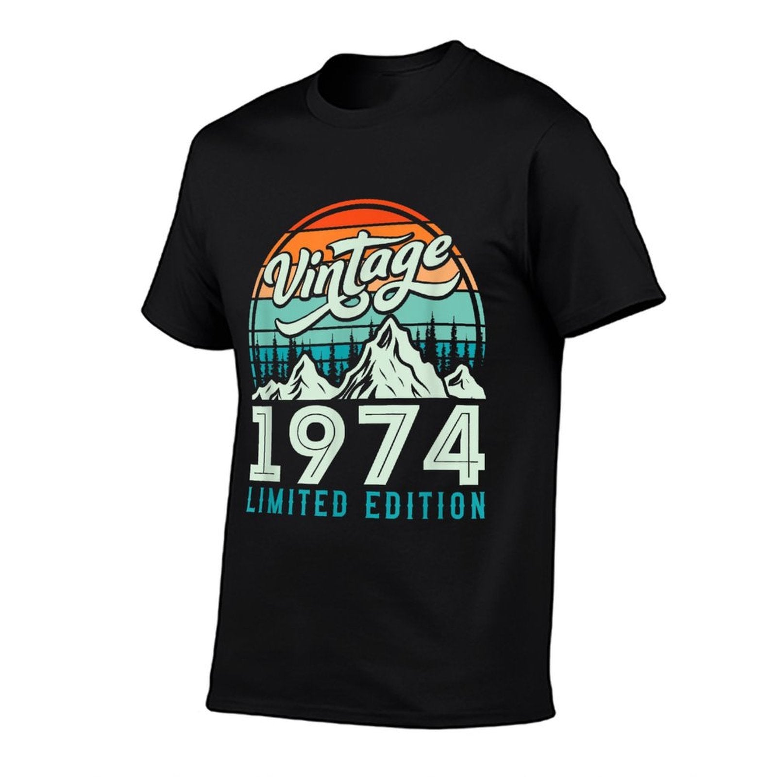 50 Year Old Vintage 1974 Limited Edition 50th Birthday  Slim-fit Cut T-Shirt