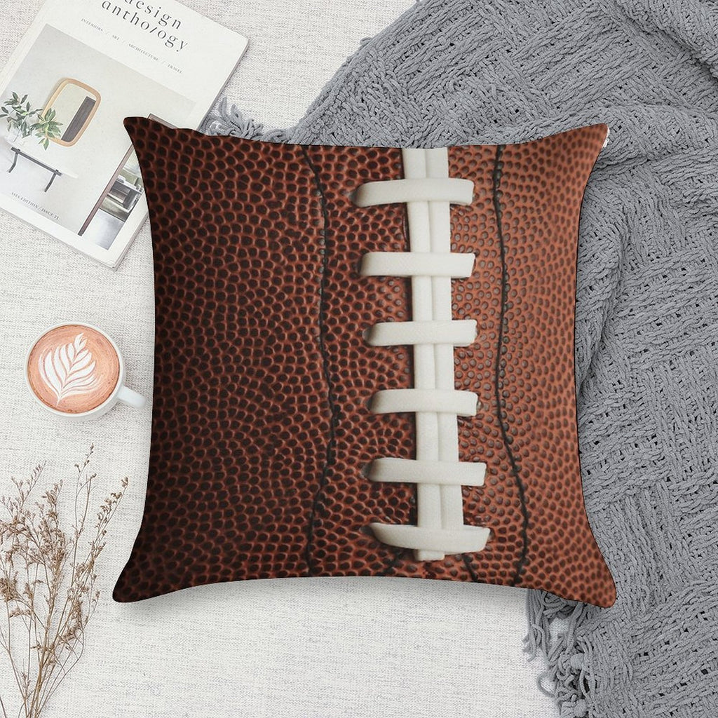 Football Soft Ultra-Soft Texture Throw Pillow