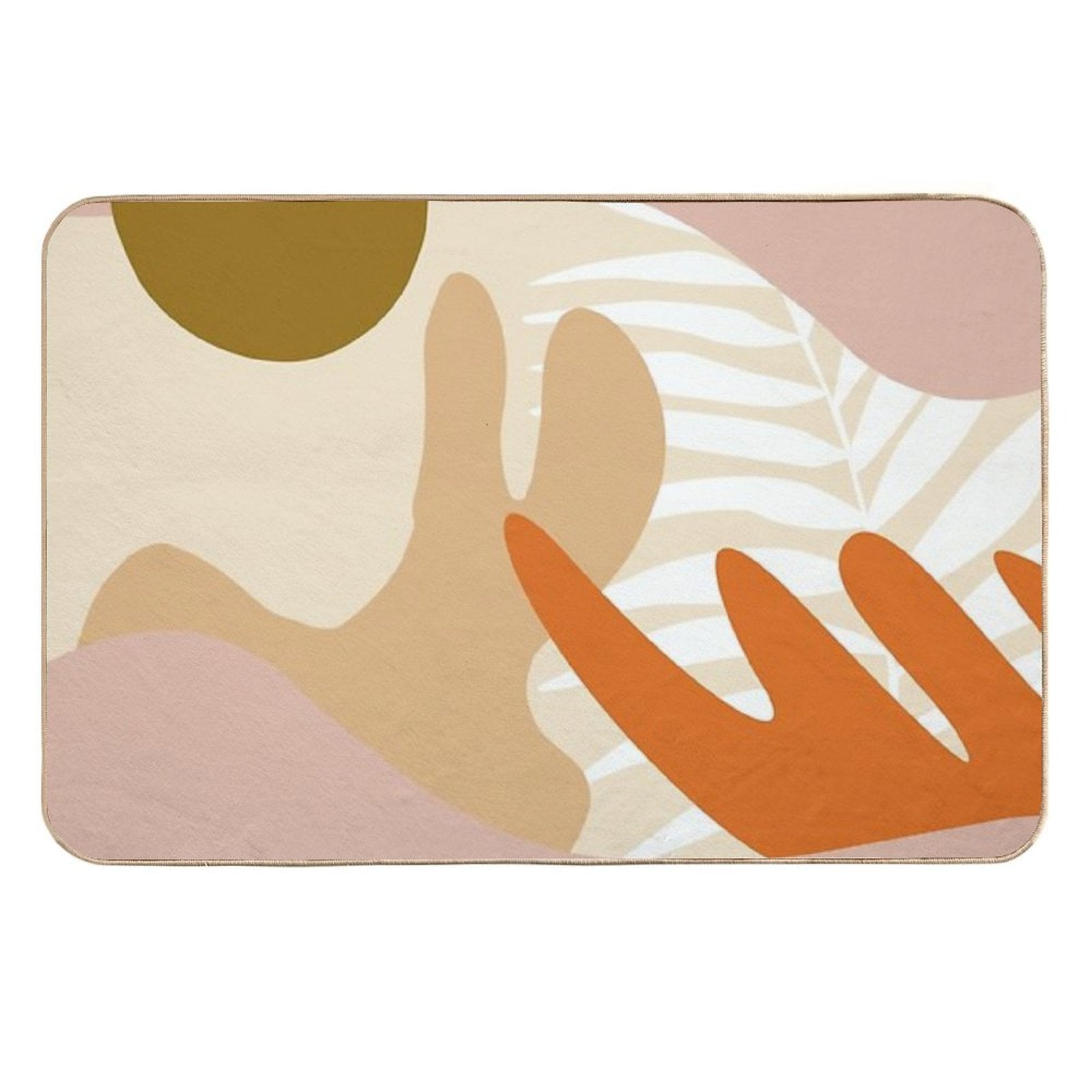 Beautiful View #minimalism #digitalart  Slip-Resistant Bath Mat