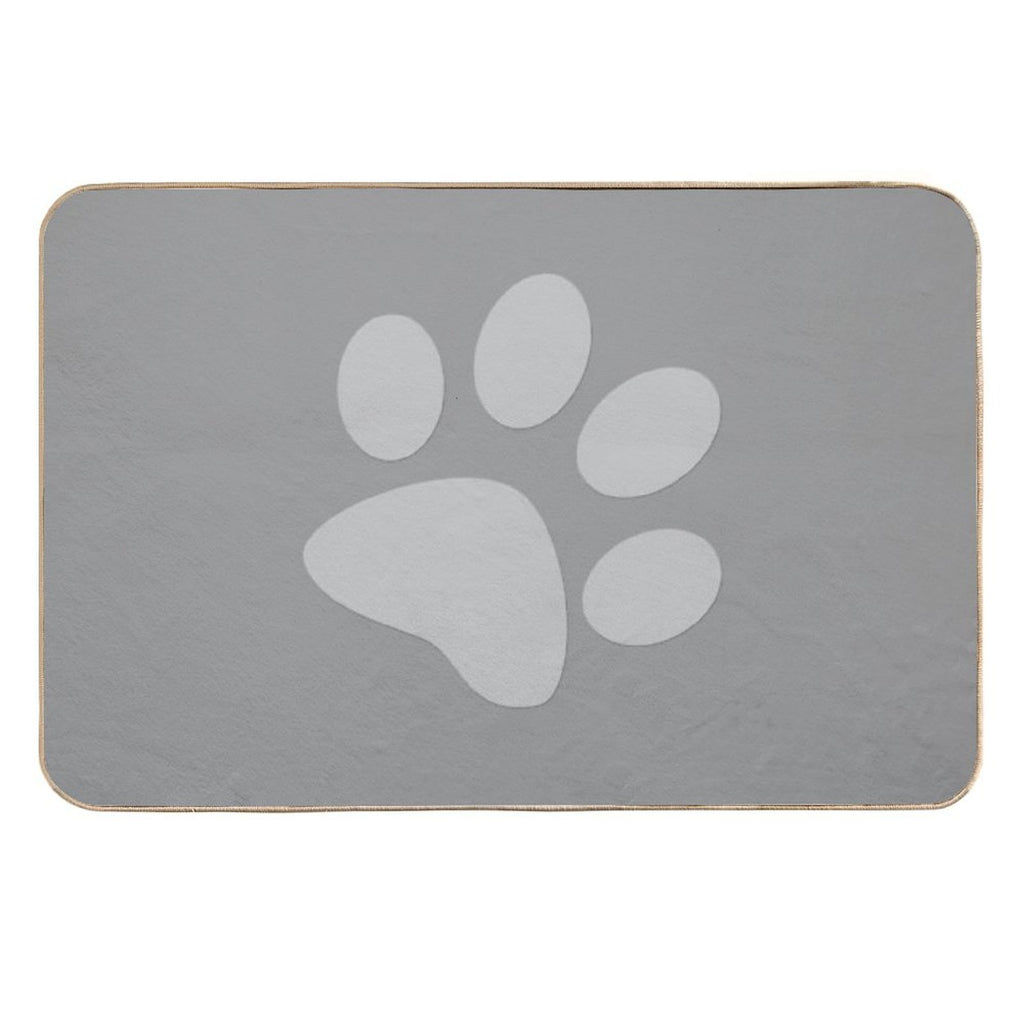 Cute Paws  High-Traffic Bath Mat